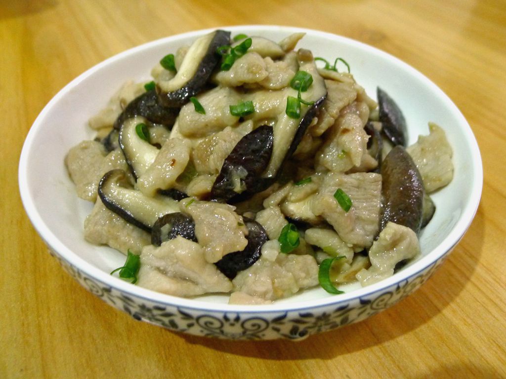 香菇肉片