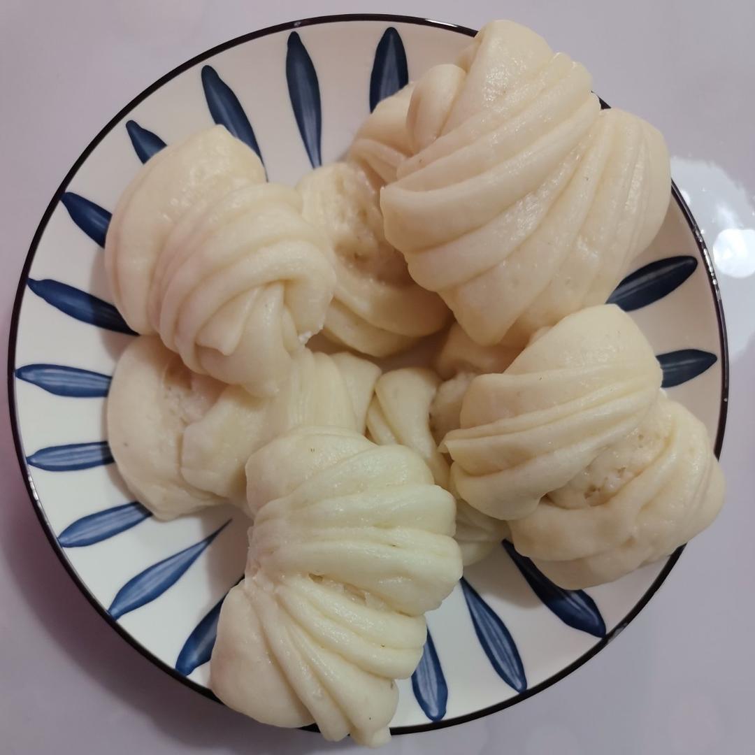 美丽的花卷 一次性发酵 附整形视频