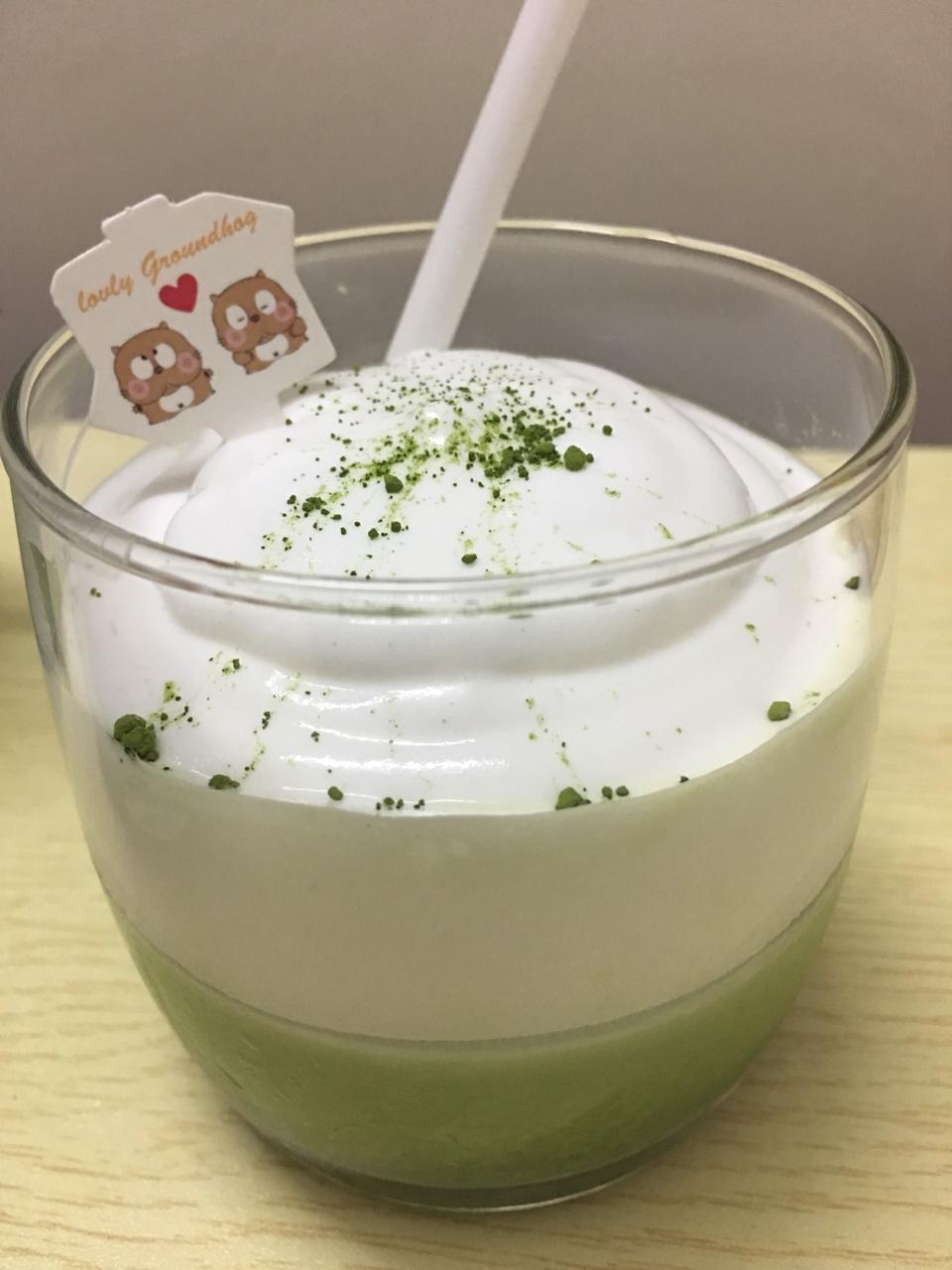 咸奶盖冰抹茶拿铁