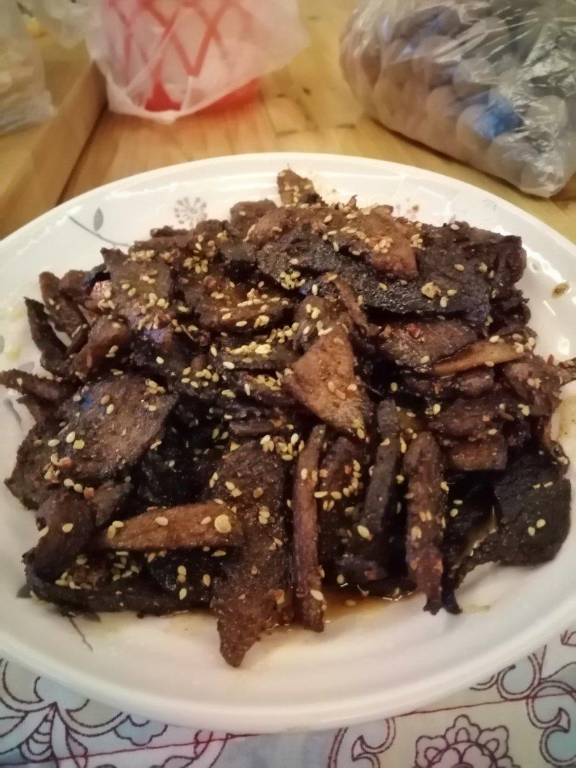 麻辣牛肉干