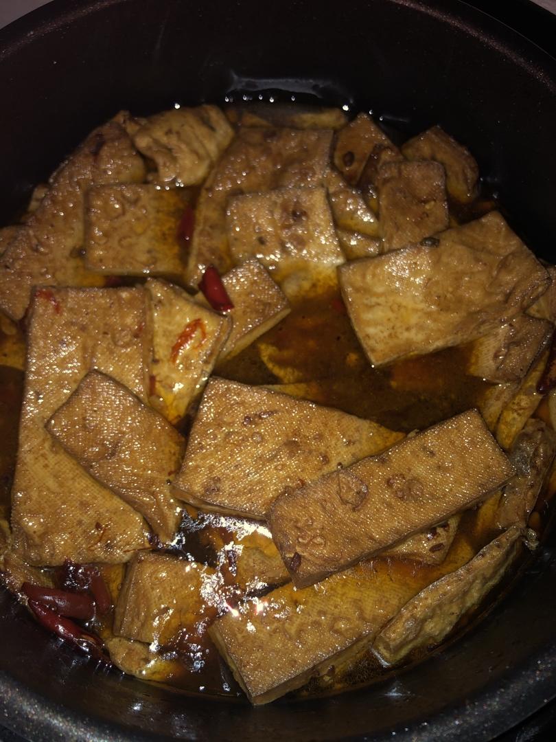 陆露1206做的卤豆腐干