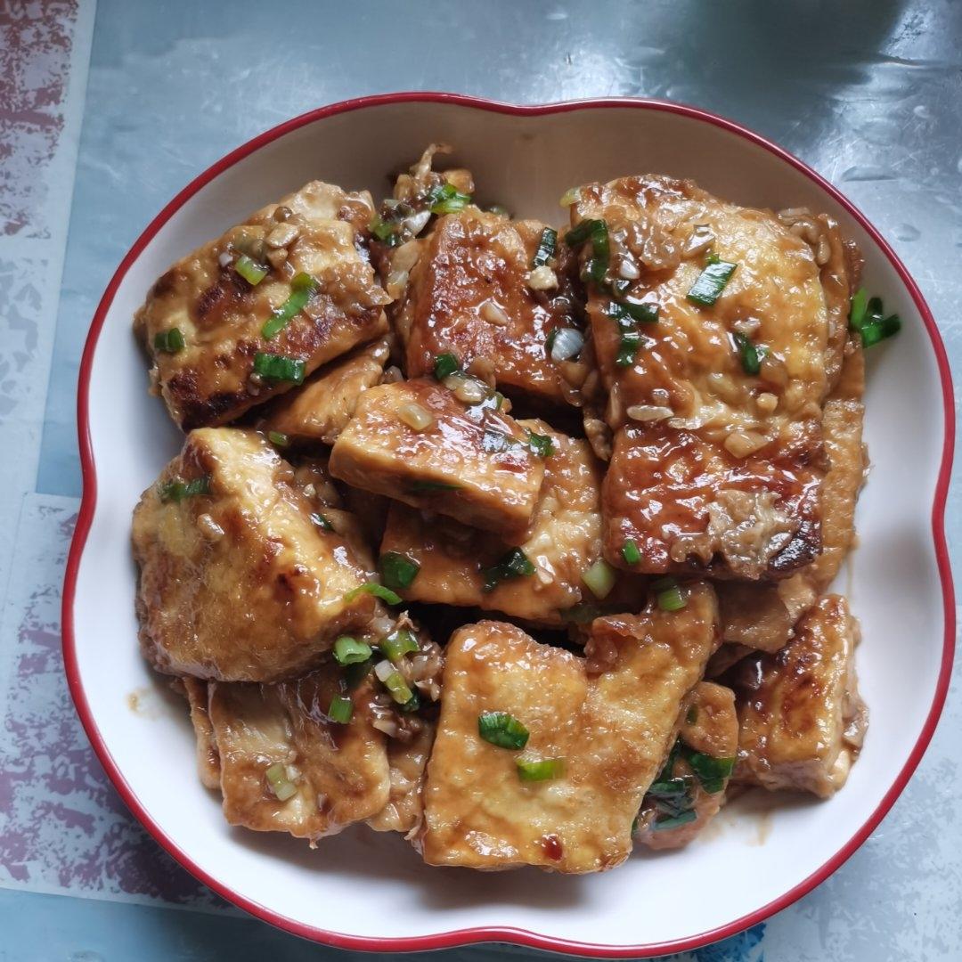 无敌好吃的香煎豆腐