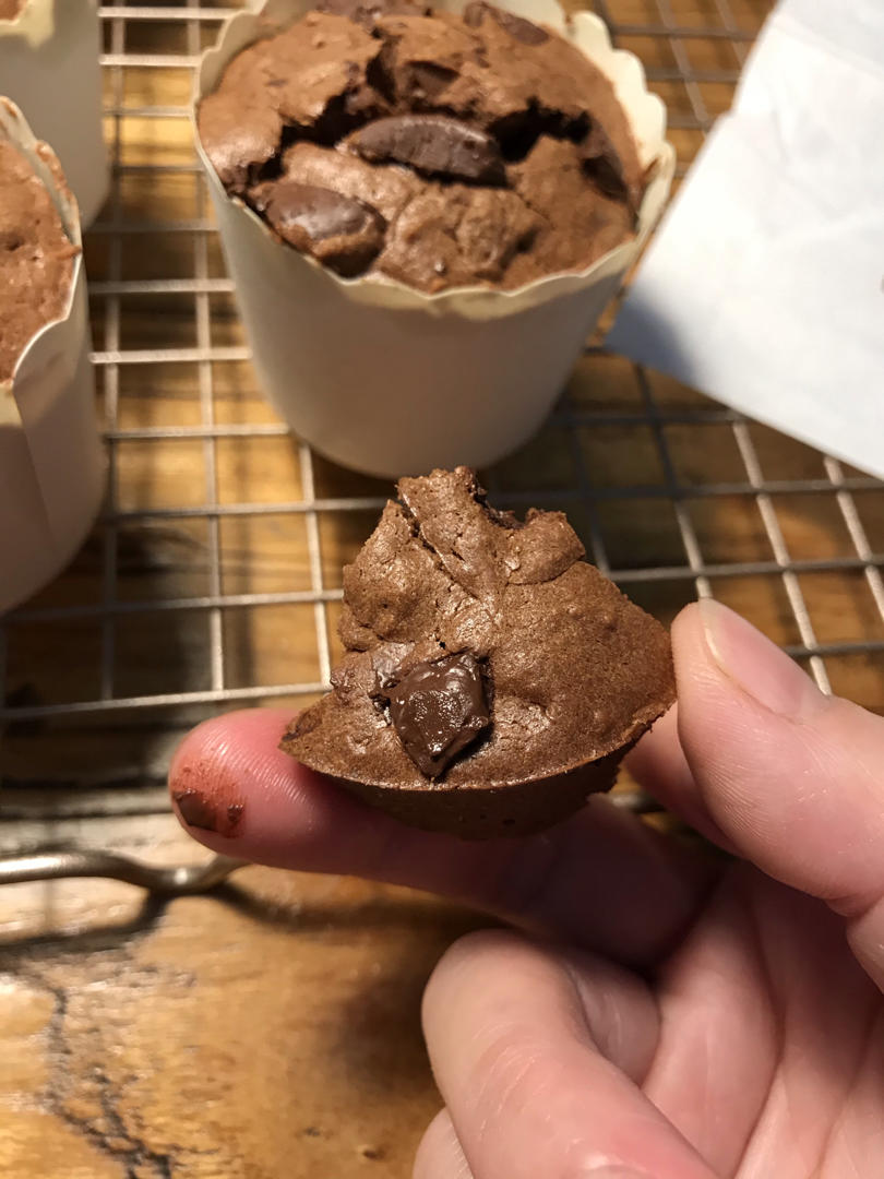 复刻星巴克蘑菇头巧克力马芬