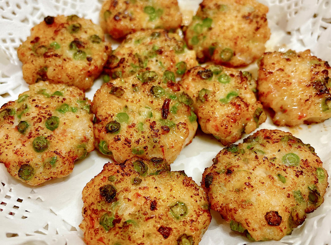 香煎虾饼
