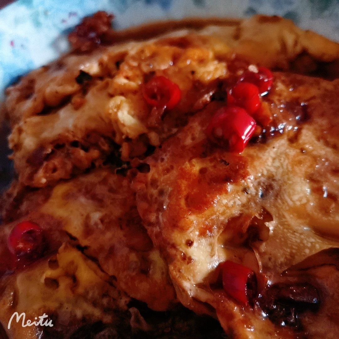 慕始寒起做的酱汁闷蛋