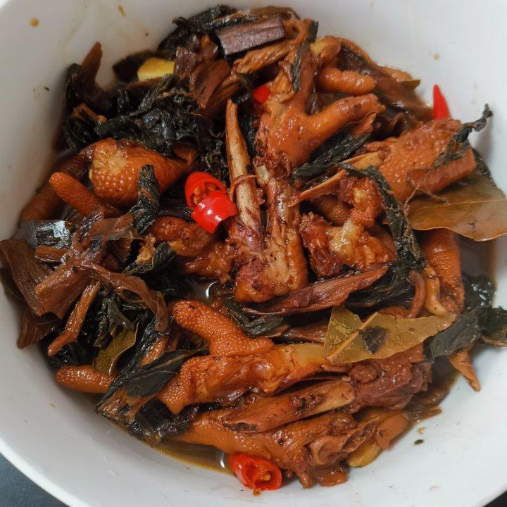 黏嘴巴的梅干菜烧凤爪
