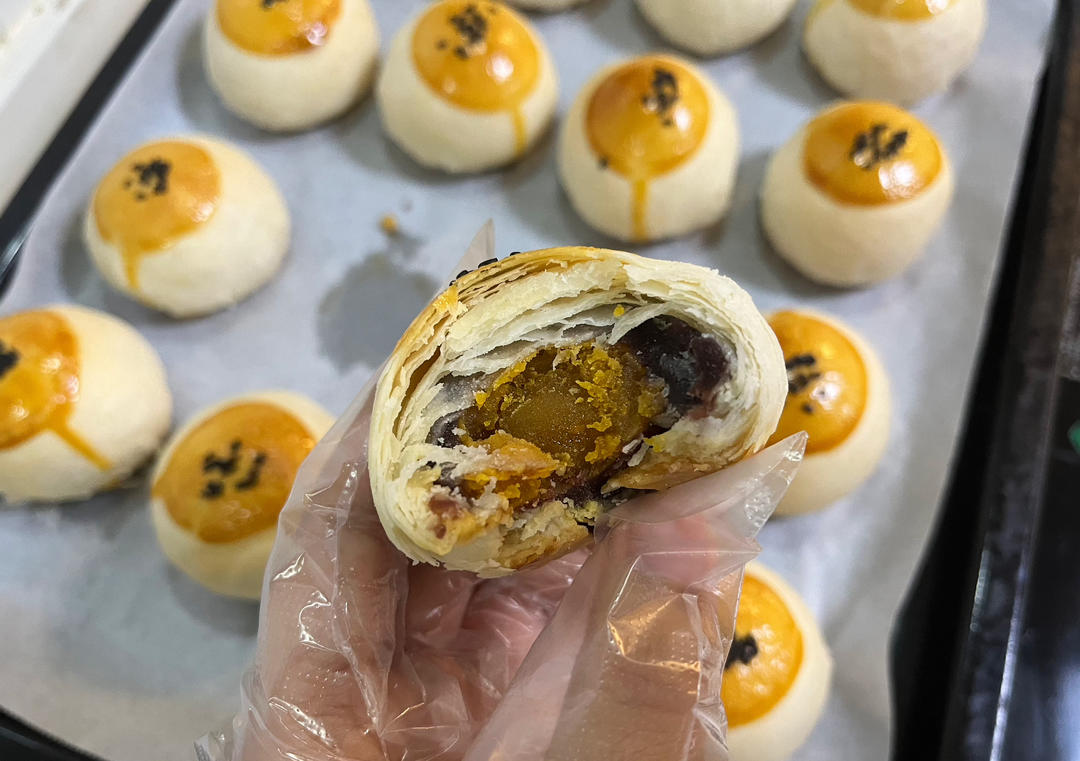 最详细的蛋黄酥方子修订版（新手必看）