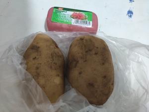 土豆火腿炒饭的做法 步骤1