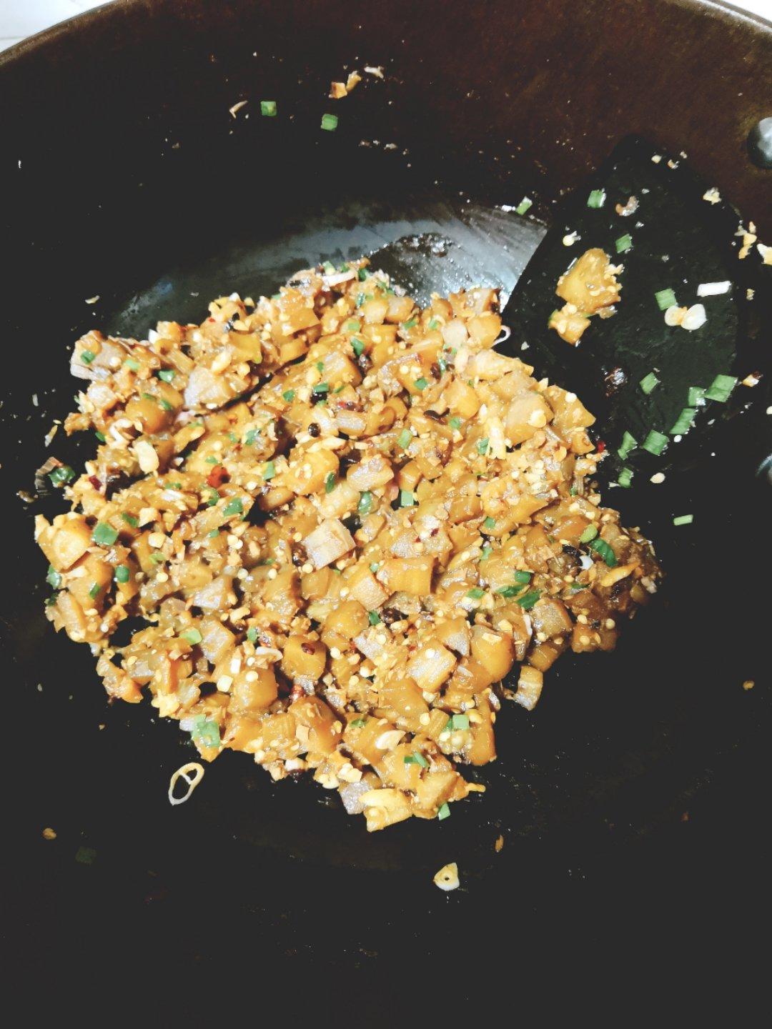 特别好吃的茄子炒饭