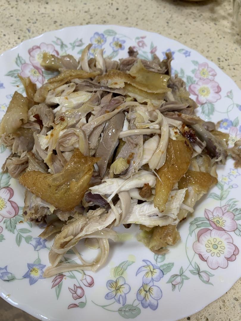 烤箱盐焗鸡