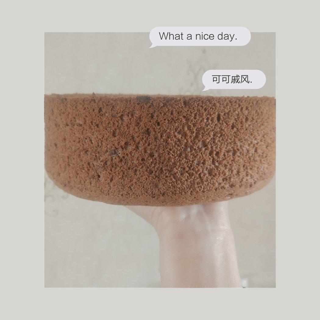 不易消泡可可戚风，含各个尺寸详细配方