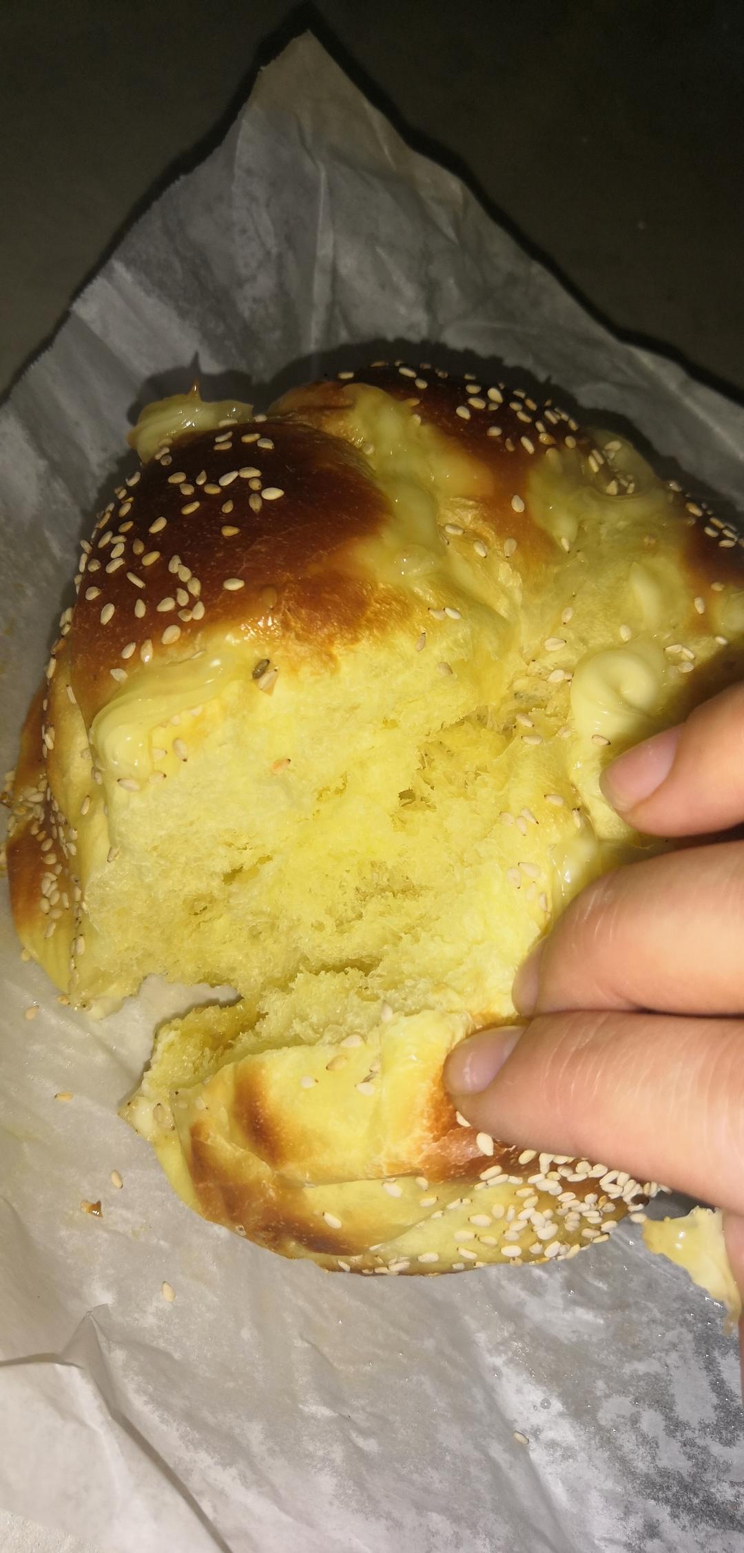 纯奶手撕吐司的做法 步骤1
