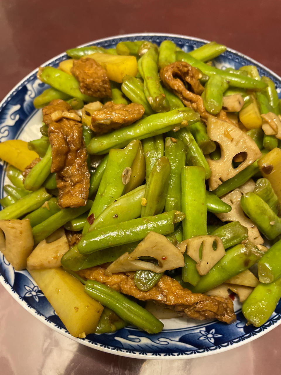 干煸豆角土豆