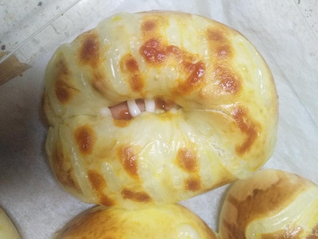 零失败香软肠仔包～跟面包店的味道没差哦