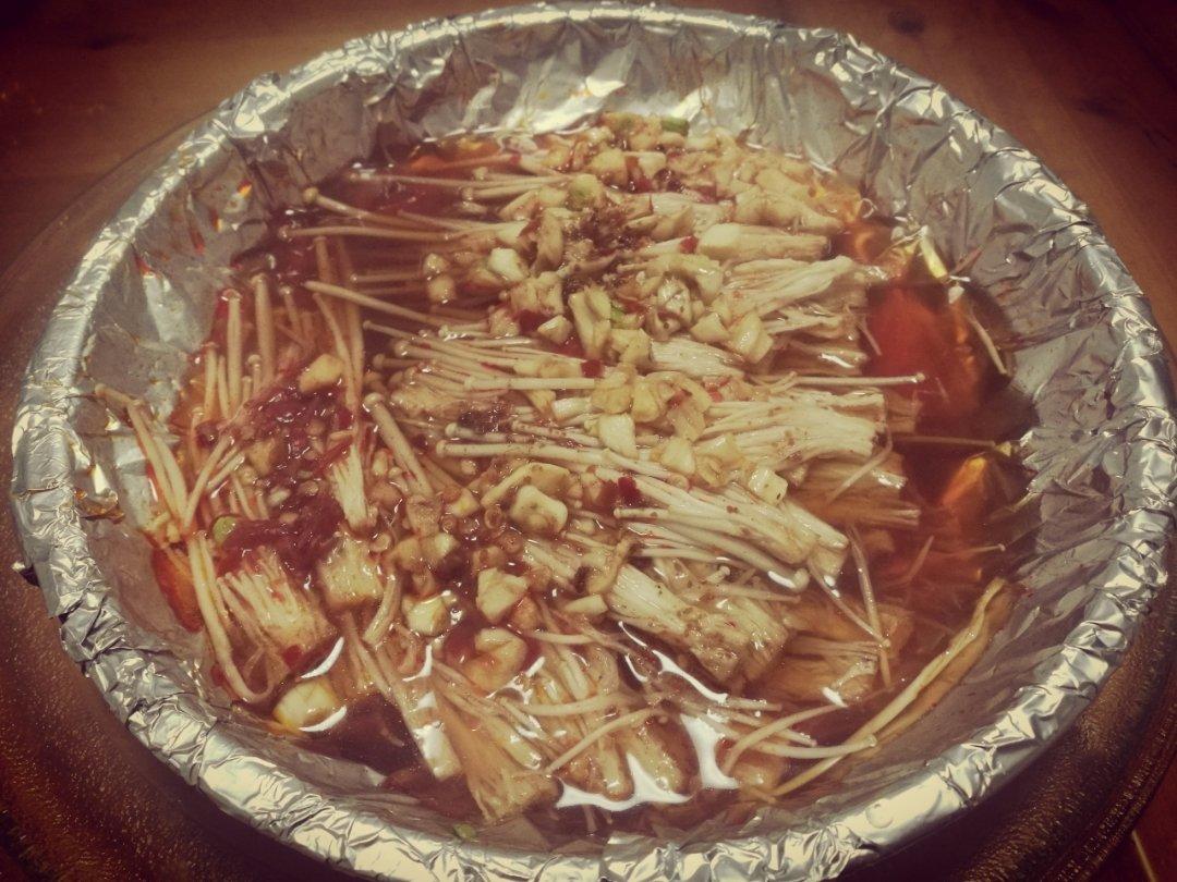 蒜蓉烤金针菇