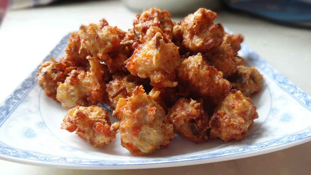 干炸丸子