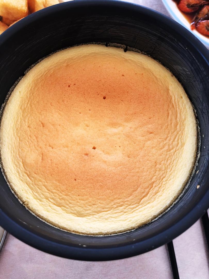 戚风蛋糕胚（方子是两个4寸加高或者一个普通6寸）