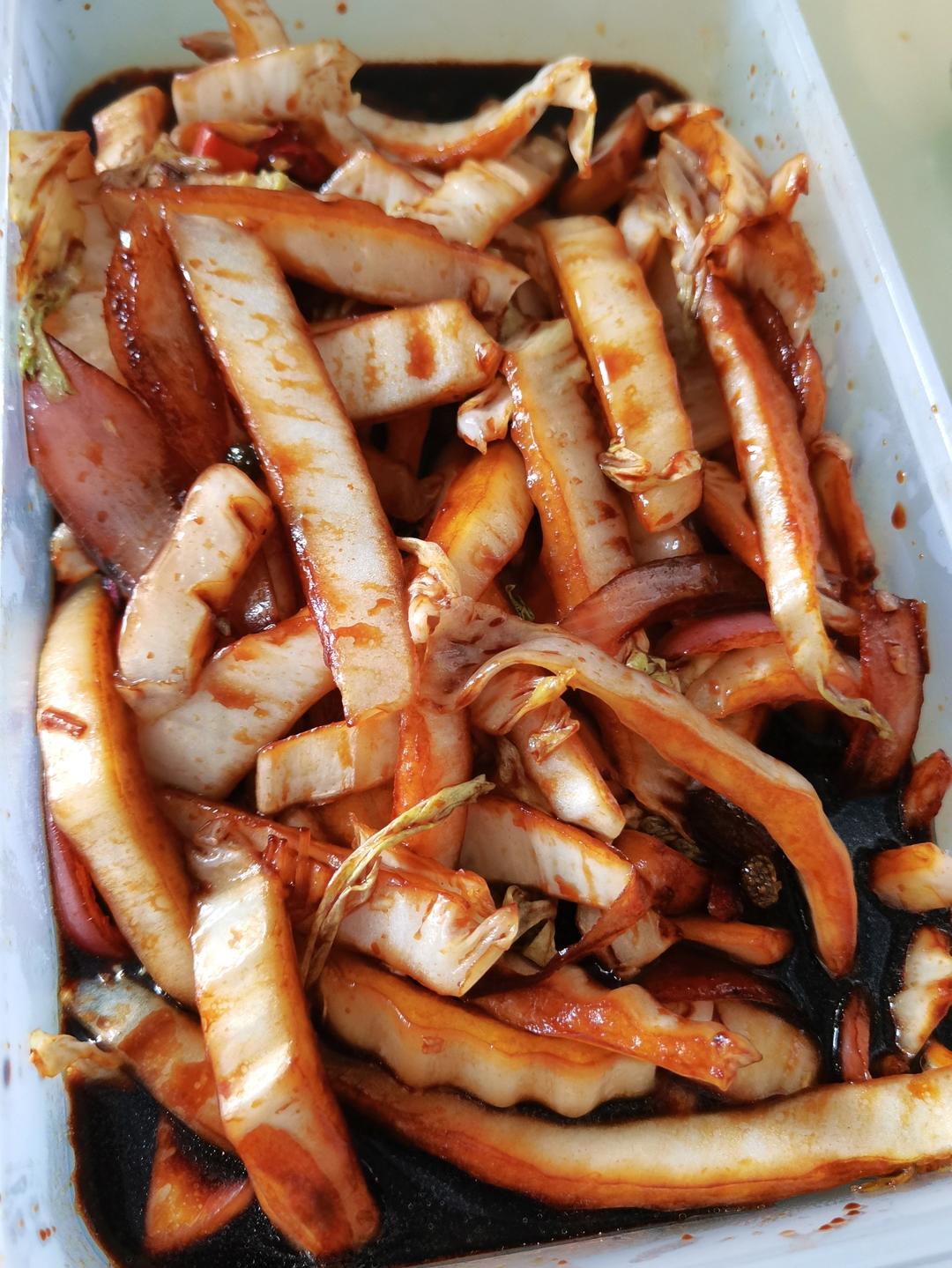 速腌白菜帮，喝粥必备的下饭神器