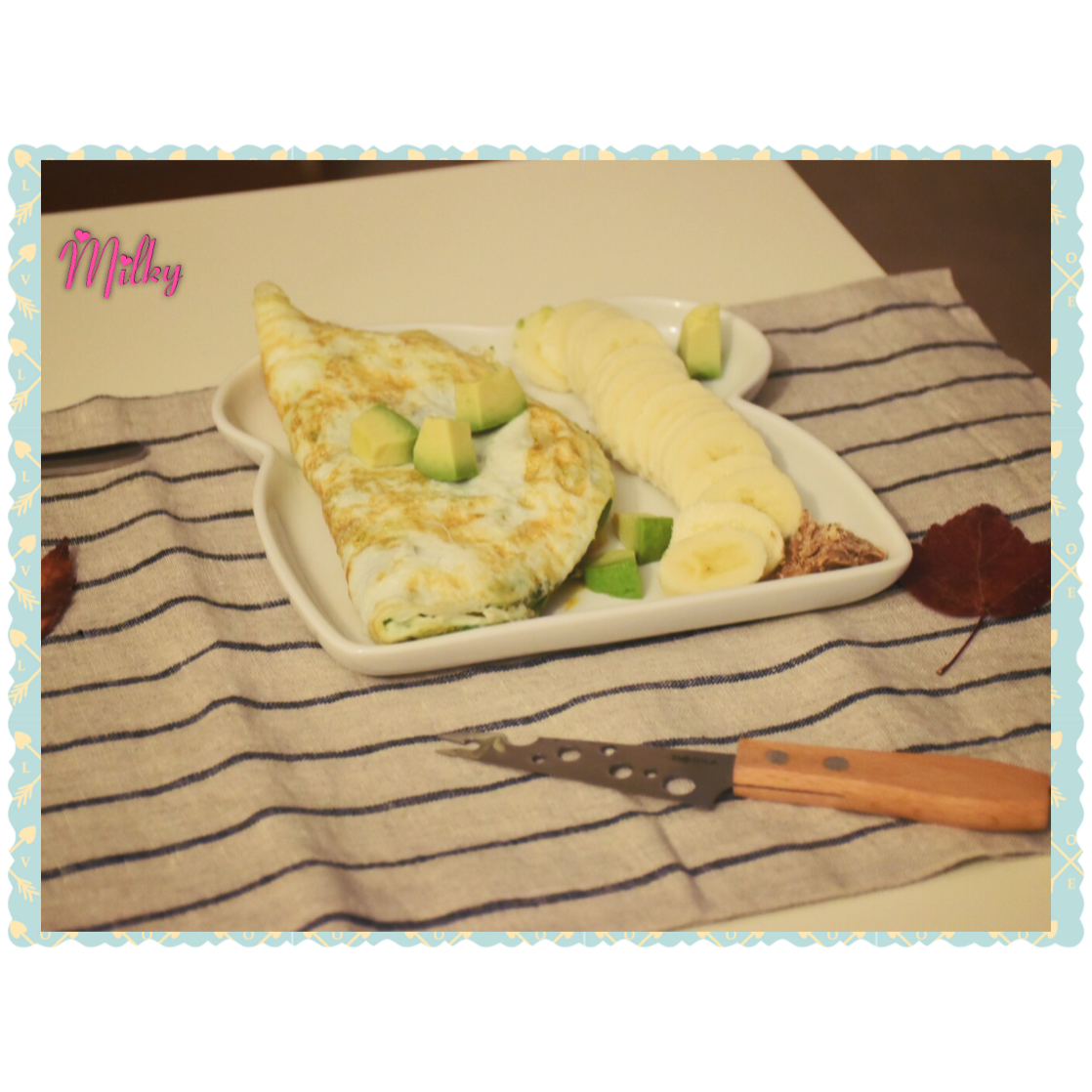 Avocado egg white (pan baked)•牛油果蛋白烧