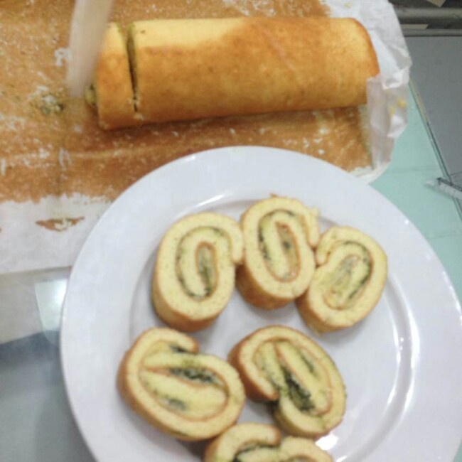 浓郁奶油蛋糕卷