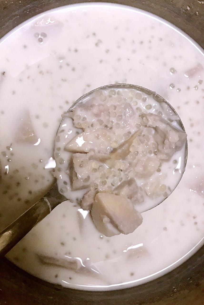 芋头椰汁西米露