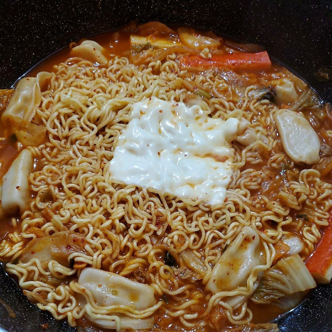 韩式芝士部队锅