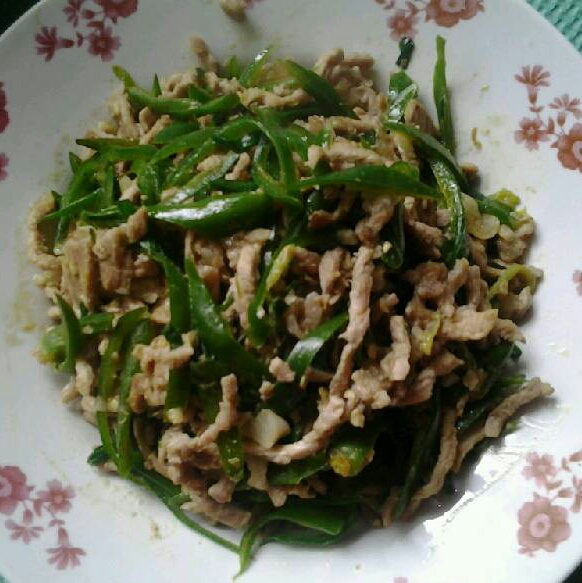 青椒肉丝