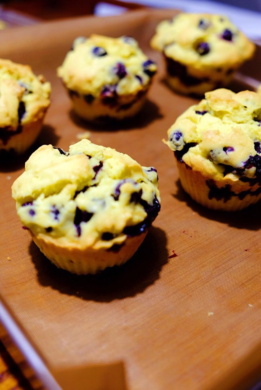 蓝莓玛芬蛋糕 Blueberry Muffin