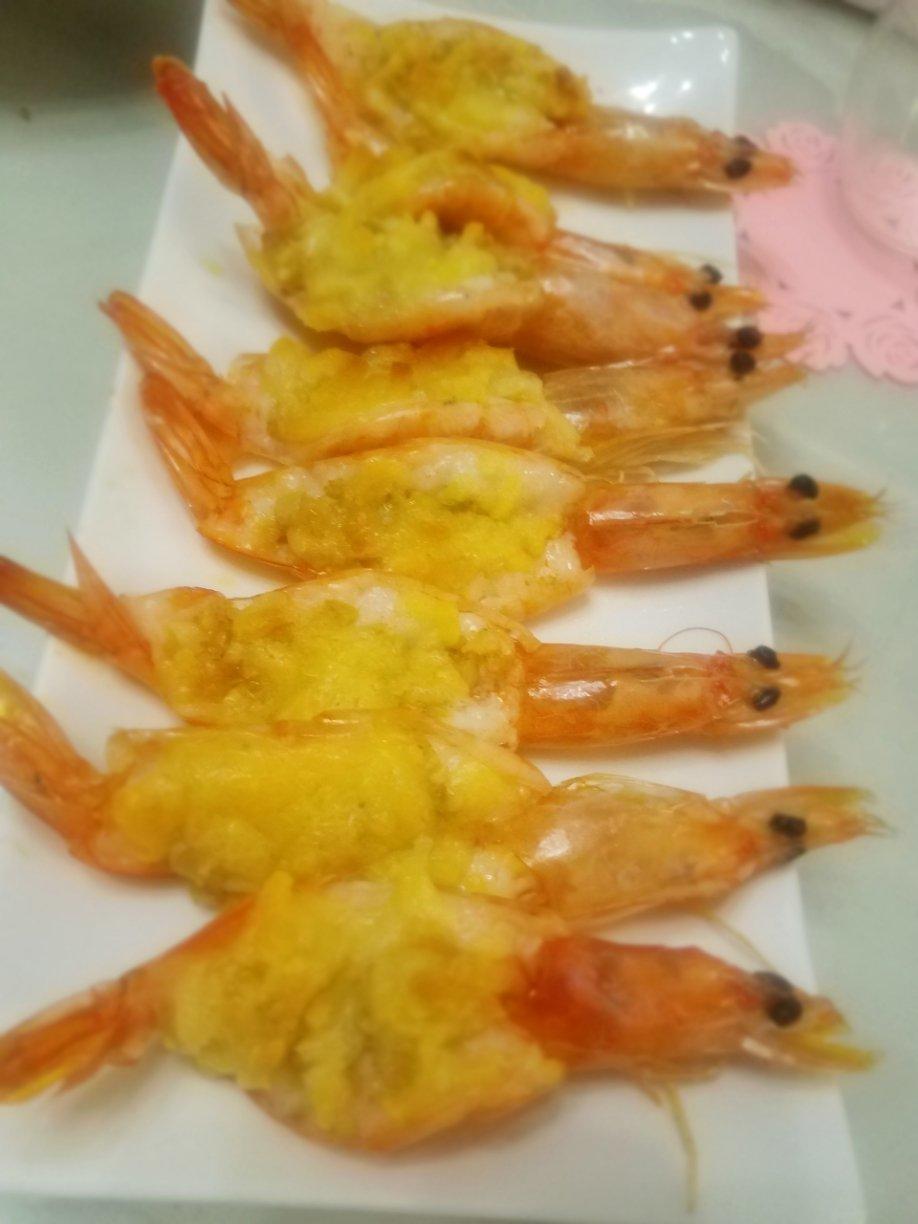 蒜蓉芝士焗虾