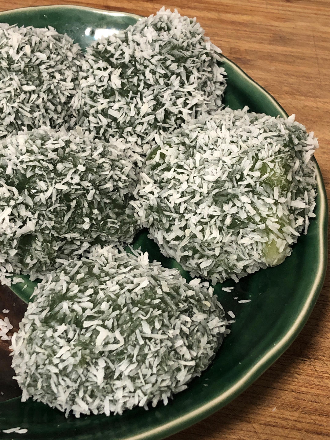 艾草椰蓉糯米糍