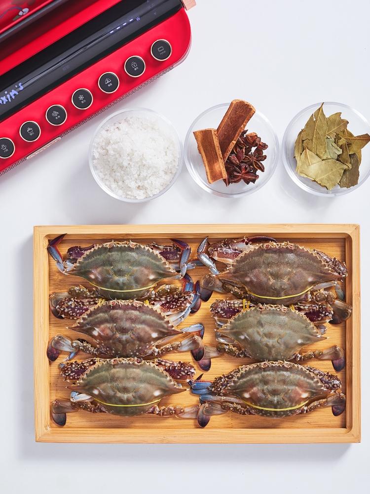 盐焗蟹|马克西姆巴斯克多功能锅的做法