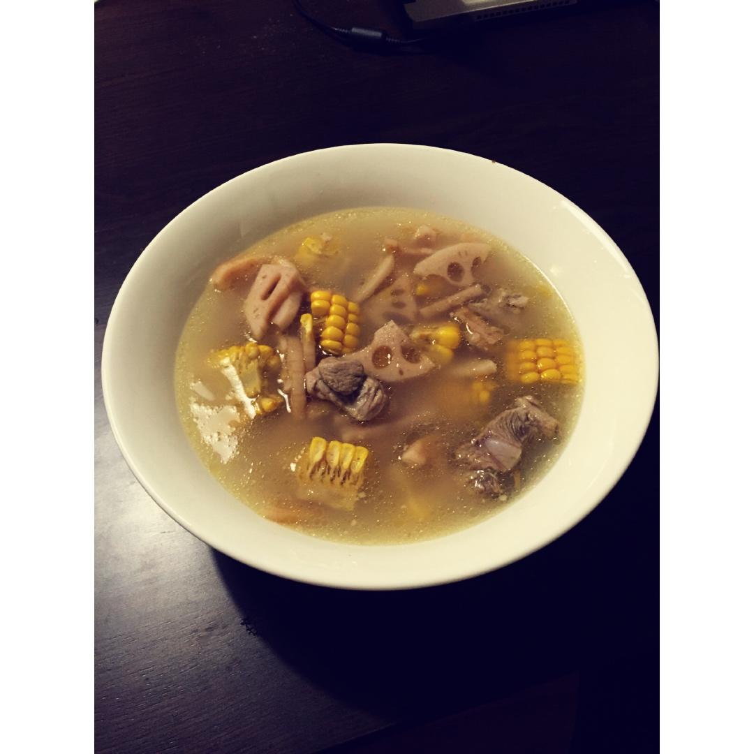 排骨莲藕汤