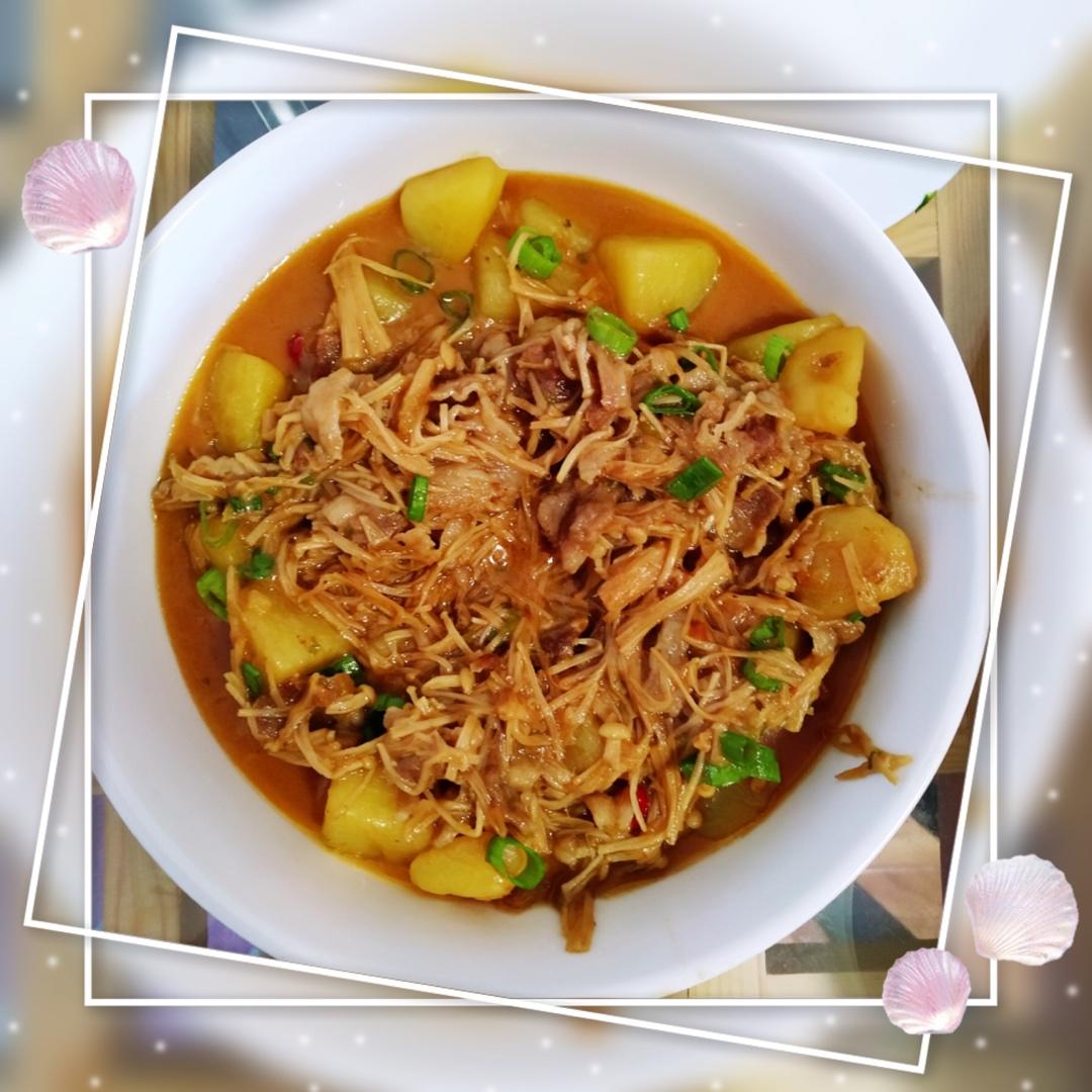 土豆肥牛饭