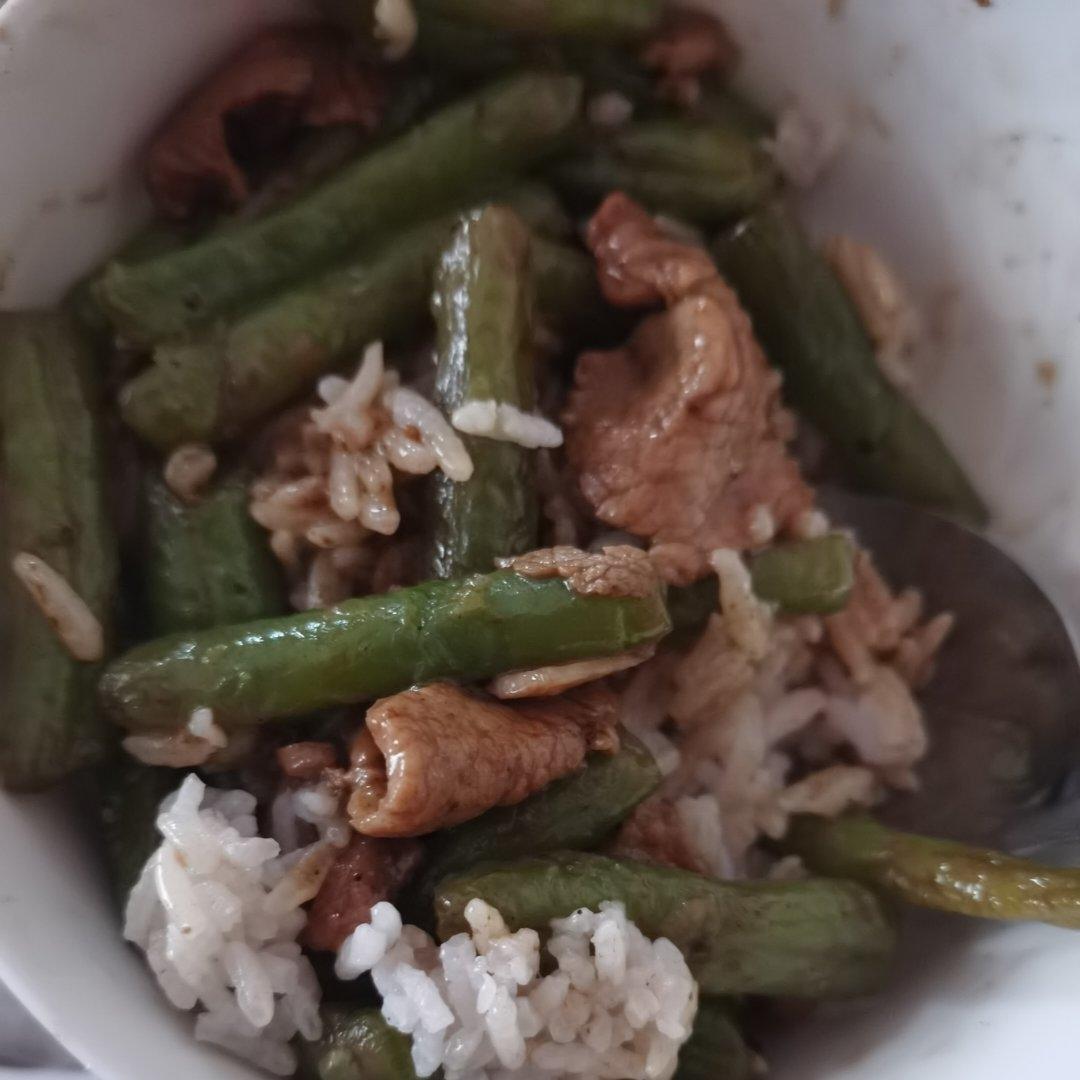 零厨艺的豆角炒肉