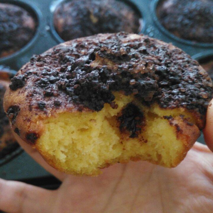 巧克力酥顶玛芬蛋糕 Choc Chip Muffins