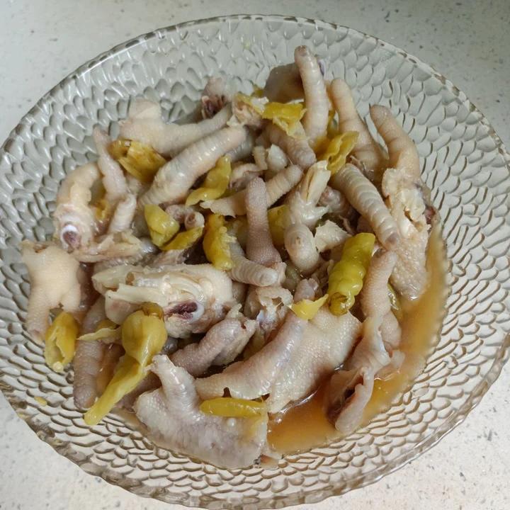 史上最简单易做的泡椒凤爪