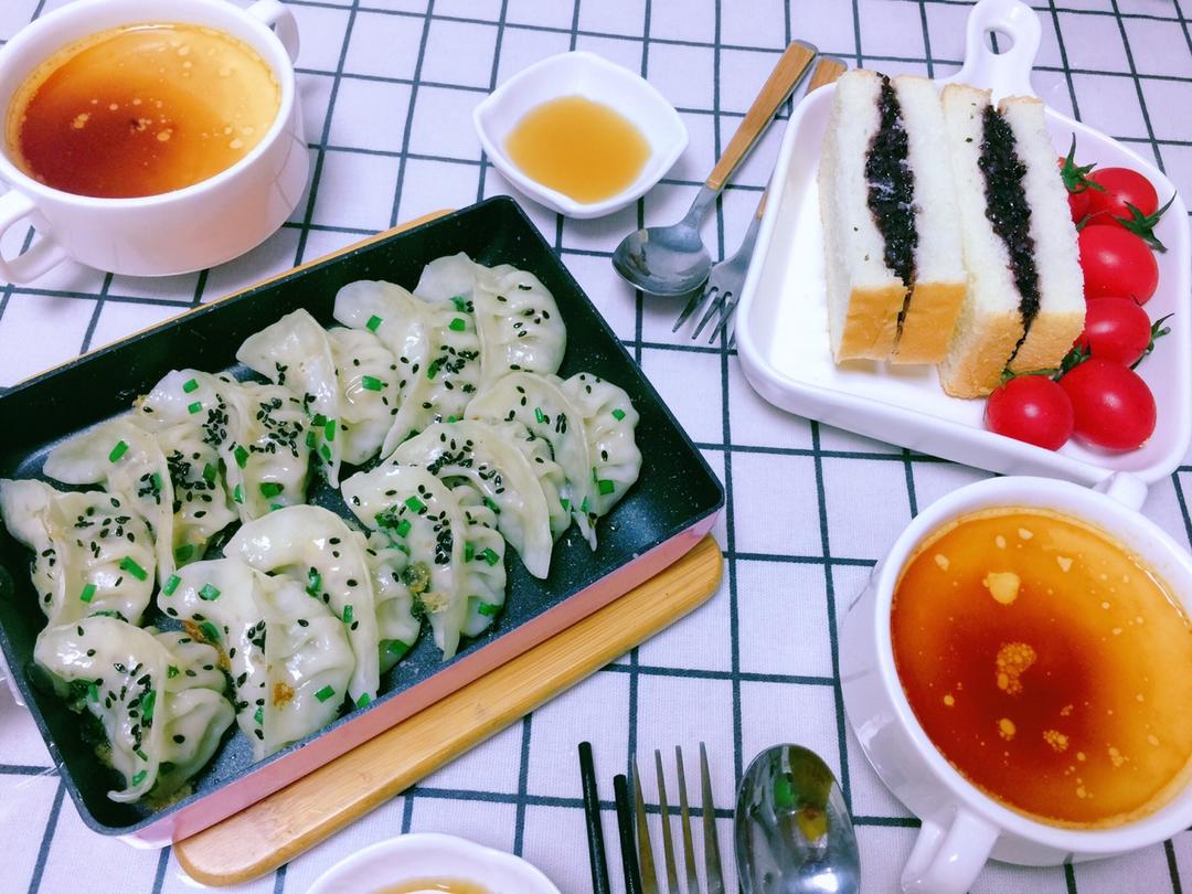 家有俩小学生的早餐