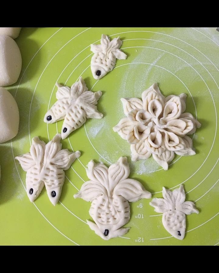 花样面食，花样馒头，【枣花馍】