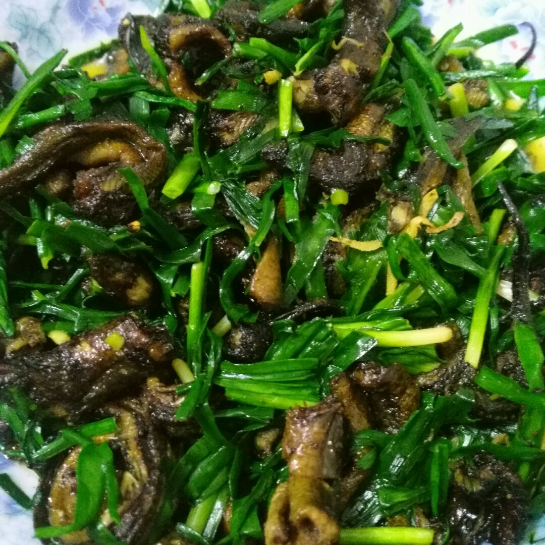 水芹炒鳝鱼
