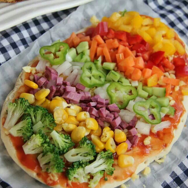 彩虹pizza