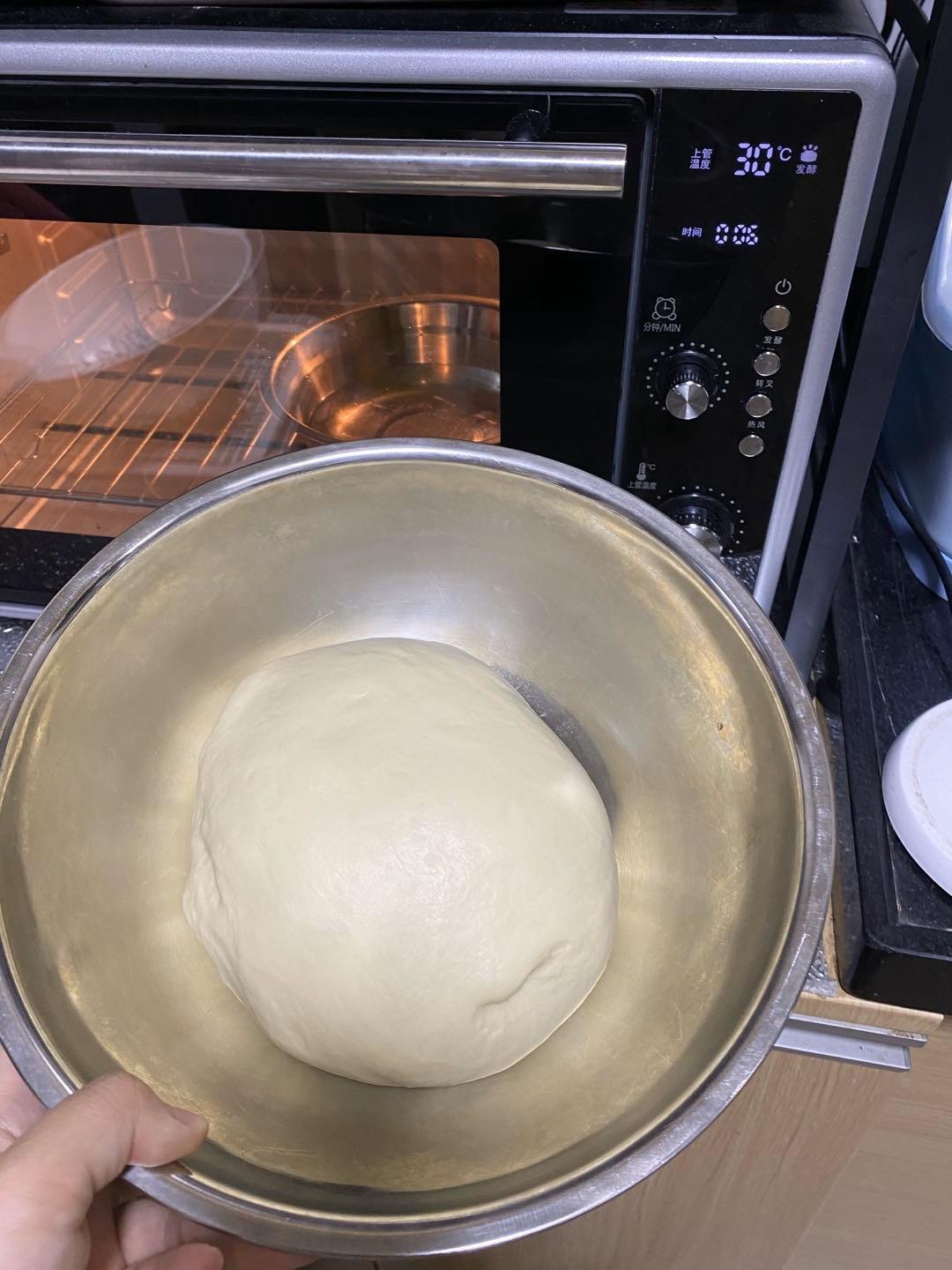 纯奶手撕吐司的做法 步骤1