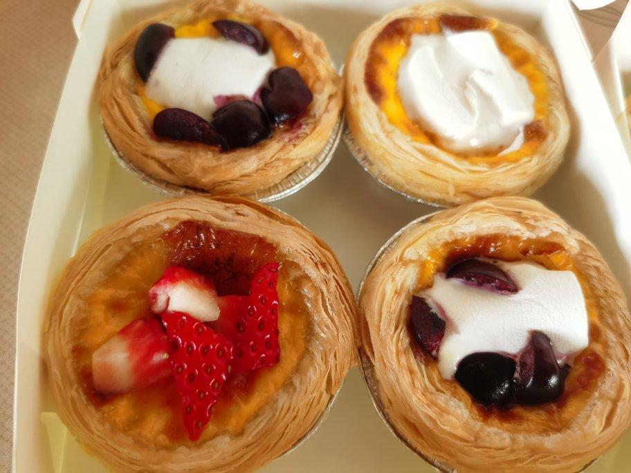 淡_生活做的《tinrry 》棉花糖榴莲蛋挞!柔软香甜超好吃