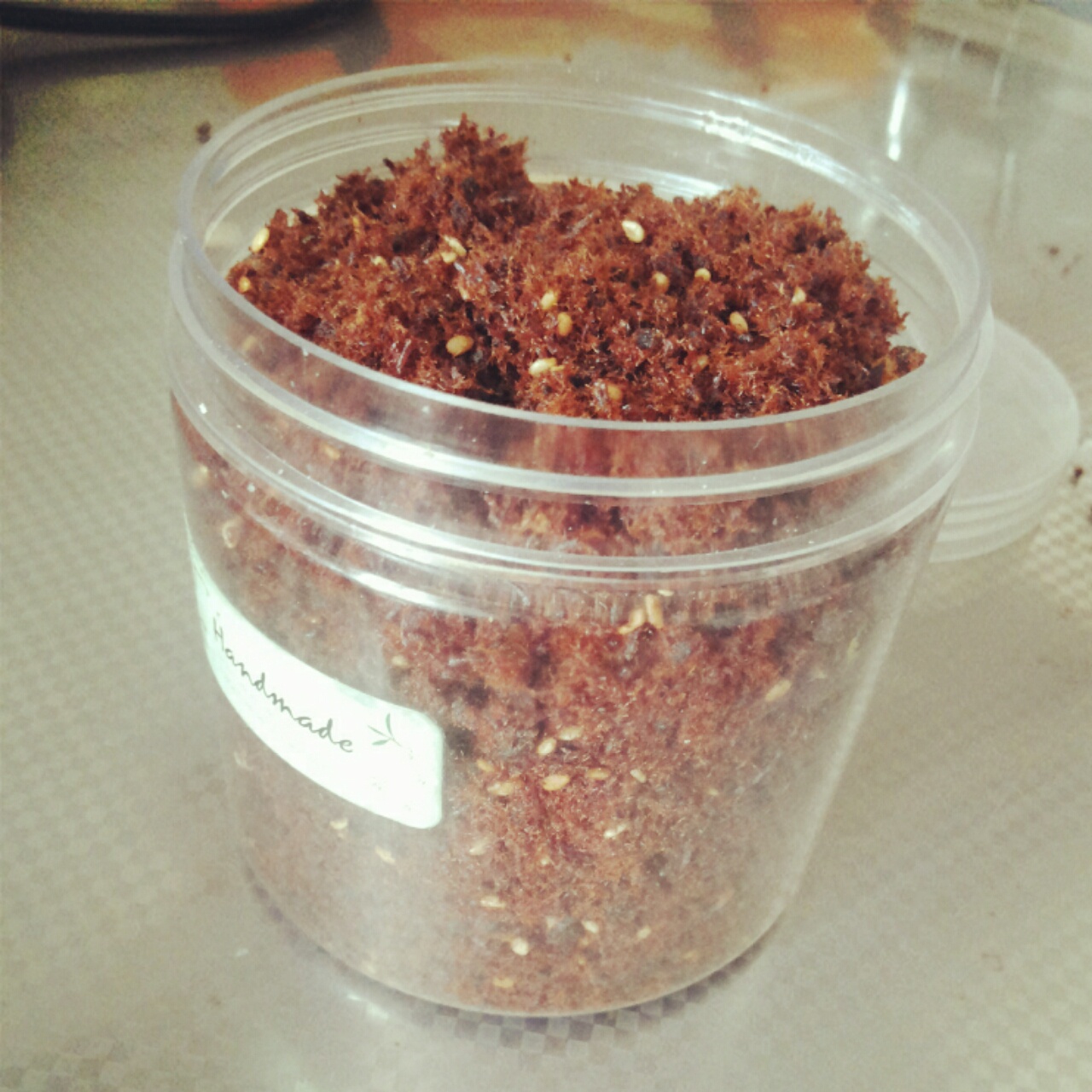 自制宝宝肉松 面包机外加烤箱