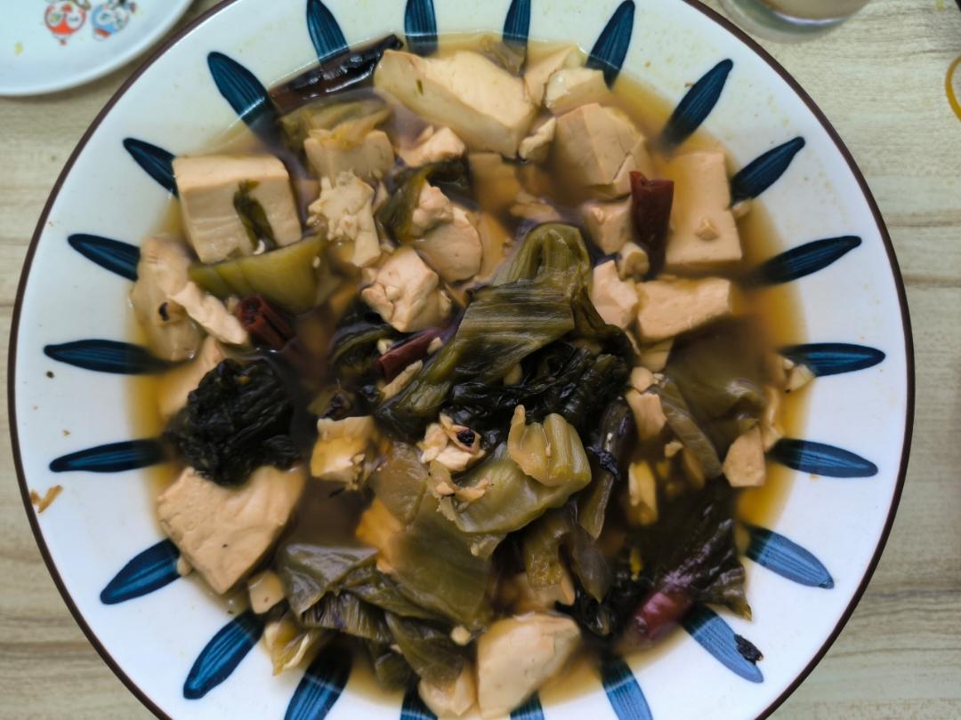 酸菜嫩豆腐