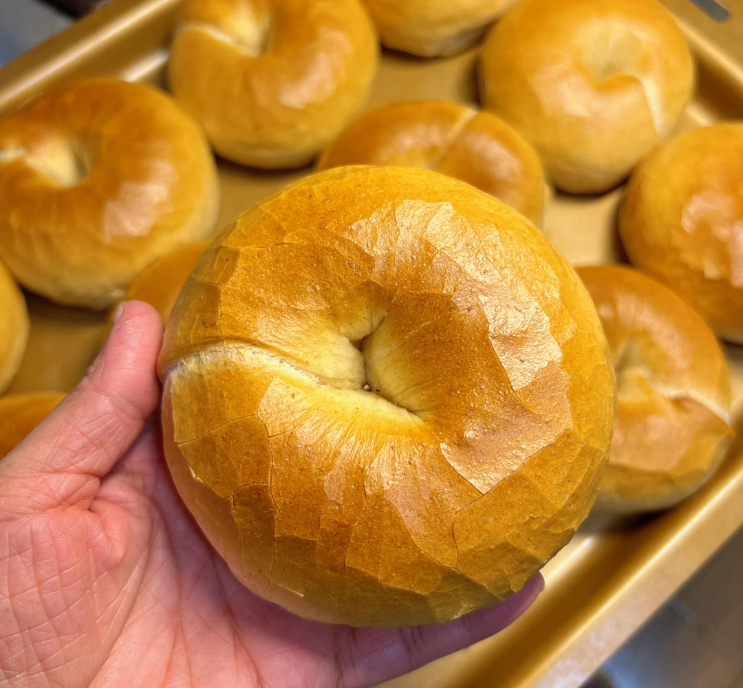 🥯一小时就完成的超快手贝果