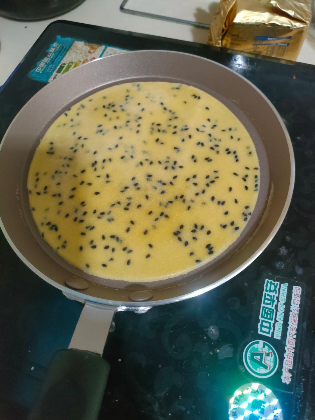 平底锅版蛋卷咔嘣脆（详细步骤简单易做）
