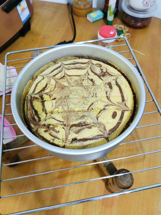 漂亮 斑马纹戚风蛋糕