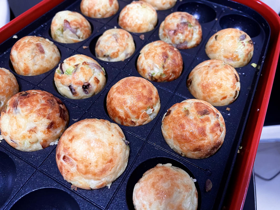 章鱼小丸子（有粉的配方，有不同口感配比！！！）史上最全！