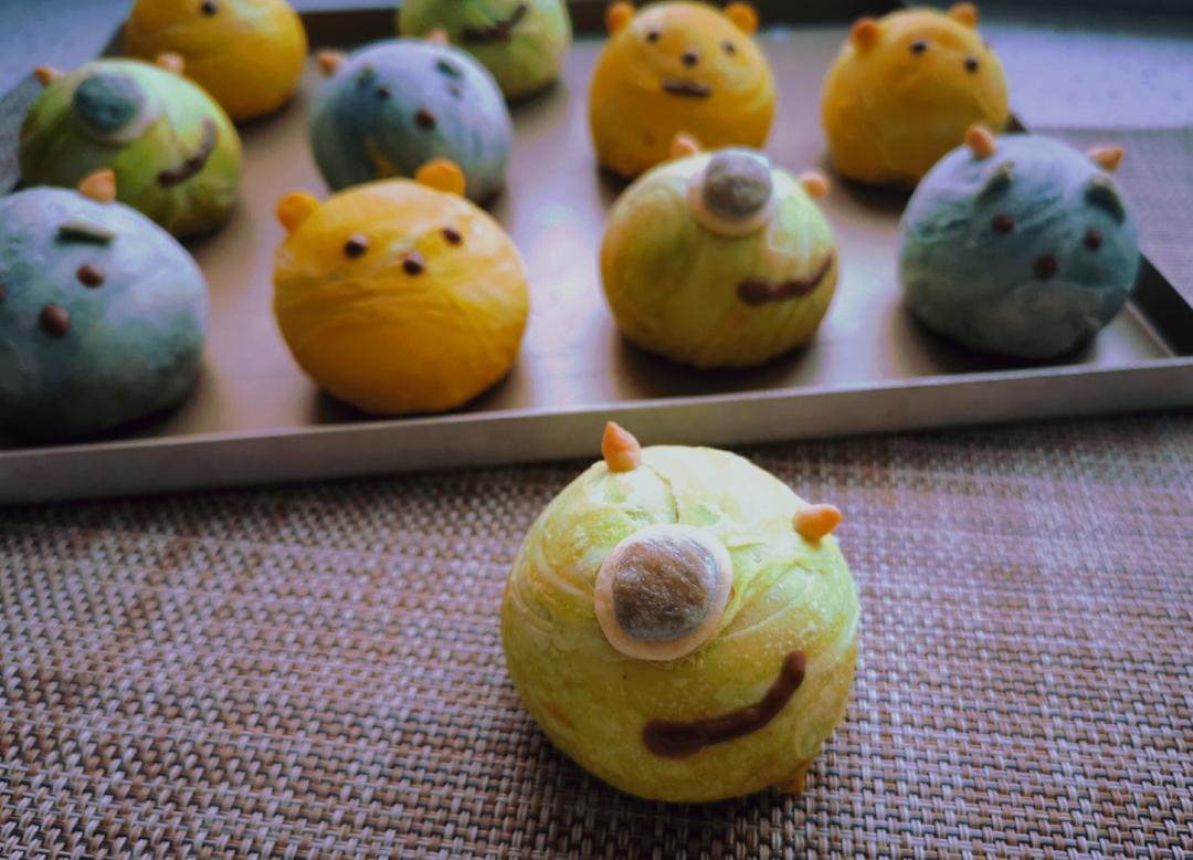 卡通蛋黄酥 造型蛋黄酥