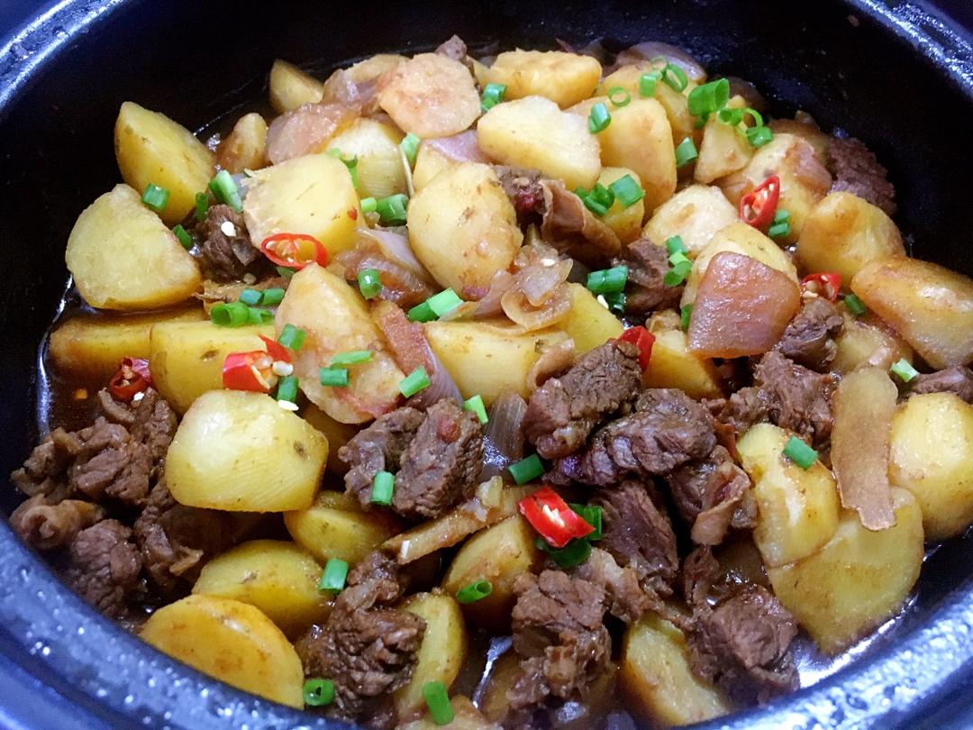 土豆炖牛肉
